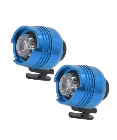 CROC headlights for shoes 2 pieces IPX5 waterproof croc-light croced lights for shoes lights 72 hours small lights for croced shoes decoration for dog walks practical (blue)