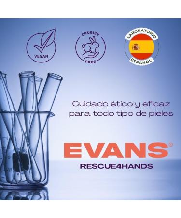 Cr me r paratrice pour les mains EVANS RESCUE4HANDS - Hydratation intense pour les mains s ches et gerc es - Texture cr meuse non grasse id ale pour les mains expos es aux situations les plus extr me - Buy Online on GoSupps.com