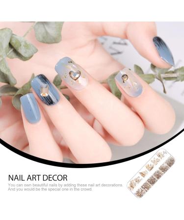 minkissy 1 Box Nail Art Flat Drill Rhinestone for Nails Crystal Nail Gems Accessories for Flatback Nail Rhinestones Nails Decoration Rhinestones Nail Glass Manicure Tools - Buy Online on GoSupps.com