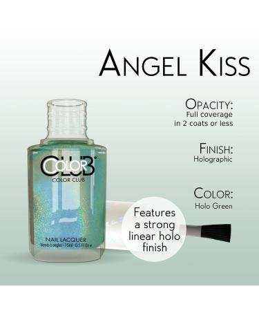 Color Club Halo Hues #981 Angel Kiss - Silver Hologram Nail Polish 0.02 ml | Buy Now! - Buy Online on GoSupps.com