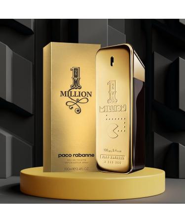 Paco Rabanne 1 Million Men's Eau De Toilette TESTER 3.4 fl oz 100 ml - Buy Online on GoSupps.com