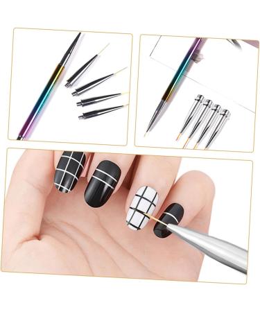 minkissy 1 Set Nail Art Drawing Pen Nail Art Liner Nail Drawing Pens Nail Salon Nail Painting Supply Nail Art Supplies Manicure Painting Nail Painting Brush Line Pen Painted - Buy Online on GoSupps.com
