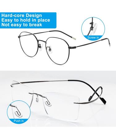 Soft PVC Nose Pads 150 Pairs | Eyeglass Repair Kit for Glasses, Sunglasses - 15 Styles - Buy Online on GoSupps.com