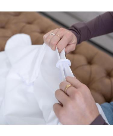 Buy Laundry Squid - Double-Sided Sheet Detangler Clips for Washer & Dryer | Prevent Tangles Keep Socks Together Reduce Drying Time | 8 Durable Clips - Buy Online on GoSupps.com