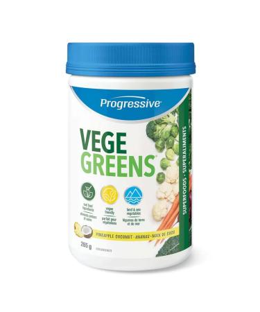 Progressive VegeGreens Pineapple Coconut - Trial Size 66g Pine/Coco