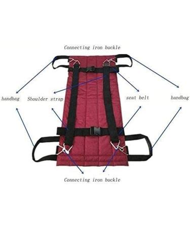 Foldable Stretcher Elderly Stretcher Seat Bed Transfer Bearing with Nursing Patient Shifting Plate Medical Lifting Sling Equipment Multi-Function Shift Pad Rehabilitation aids - Buy Online on GoSupps.com