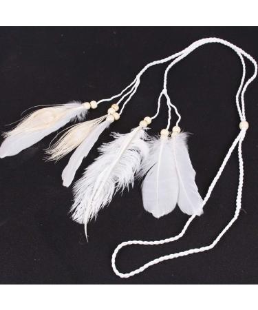 Bohemian Feather Headband - Tassel Hair Hoop for Women and Girls - Buy Online on GoSupps.com