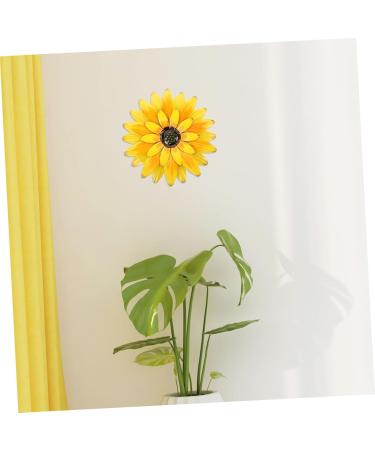 STOBAZA Sunflowers Wall Decor Decorations for Bedroom Wall Decor for Bathroom Iron Wall Art 31.50X31.50X3.00CM Multi - Buy Online on GoSupps.com