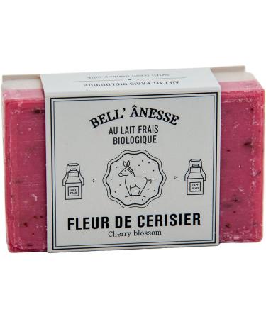 Label Provecne Label Provence Doublesided scrub soap with French soap for softening hydration and care for all skin types cherry blossom and donkey milk scent 125 g set of 3 - Buy Online on GoSupps.com