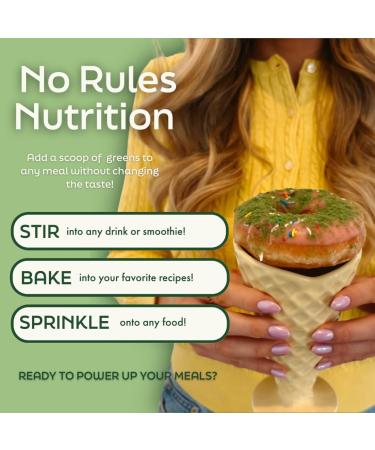 PICK'D POWDERS Microgreens Powder Daily Greens Powder Support for Energy Digestion and Immune Wellness | Organic Microgreens Blend (15 Servings) 3.9 Ounce (Pack of 1) - Buy Online on GoSupps.com