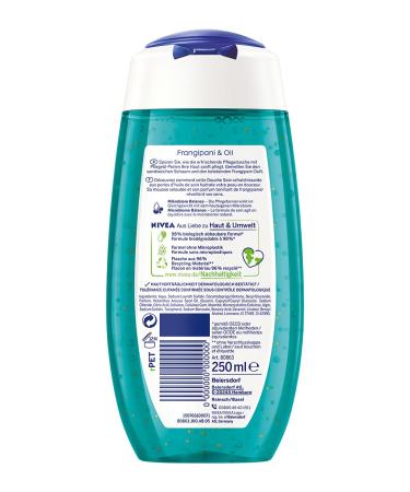 Nivea Care Shower Gel Frangipani & Oil 250 ml - Refreshing Gel with Care Oil Beads Nourishing and Fragrant Shower Experience - Buy Online on GoSupps.com