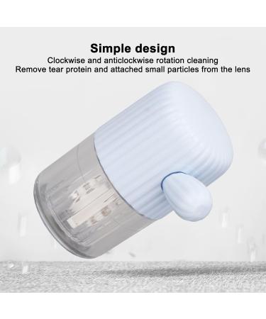 Contact Lens Cleaner - Portable Mini Wash Box for Home Use (Blue) | Travel-Friendly Lens Care - Buy Online on GoSupps.com