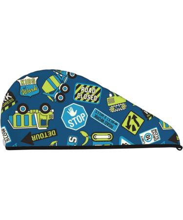 Dump Truck Microfiber Hair Towel | Soft Super Absorbent Coral Velvet Wrap for Long Curly & Thick Hair - Quick Dry Cap for Women - Buy Online on GoSupps.com