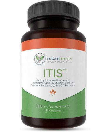 Return Healthy – ITIS Natural Inflammation and Joint Pain Support – 180 Capsules