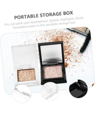 PLAFOPE 1set Empty Eye Shadow Box Glitter Lipstick Eyeshadow Lipstick Storage Case Refillable Lipstick Tray - Buy Online on GoSupps.com