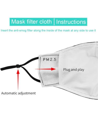 Youning Unisex Christmas 3D Print Face Masks - Funny Motifs Washable Multifunctional Neck Bandana & Dust Protection with Filters (7 PCs) - Buy Online on GoSupps.com