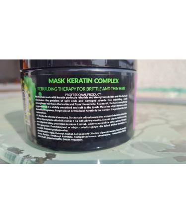 RONNEY Keratin Hair Mask for Fine Brittle Hair - Salon Deep Conditioning Hair Mask for Hair Repair Treatment - Professional Rebuilding Keratin Treatment that Strengthens Softens & Add Shine - 300 ml - Buy Online on GoSupps.com