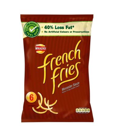 Walkers Walkers French Fries - Worcester Sauce (6x19g)