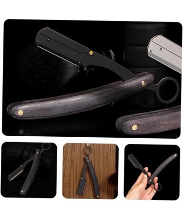 Minkissy Eyebrow Razor & Beard Salon Tools - Manual Straight Blade for Hairdressers & Grooming - Buy Online on GoSupps.com