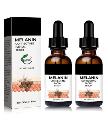 Melanin Correcting Facial Serum Vitamin C Serum for Face with Dark Spot Corrector Daily Face Serum Crema Para Las Manchas De La Cara (2Pack)