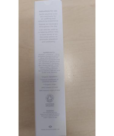 Ishga Body Spray | Natural & Organic Skincare | Scottish Seaweed | Lemongrass Rose Geranium Red Mandarin Bergamot Sandalwood | 3.38fl oz (100ml) - Buy Online on GoSupps.com