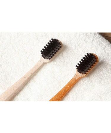 Buy Zumaha Loose BPA-Free Toothbrush Set | Soft Bristles & Biodegradable Charcoal | 6-Pack Travel Solution for Men & Women - Buy Online on GoSupps.com