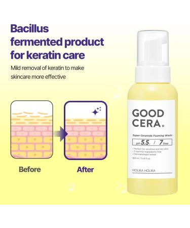 Holika Holika Good Cera Super Ceramide Foaming Wash 160 ml - Buy Online on GoSupps.com