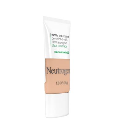Neutrogena Clear Coverage Flawless Matte CC Cream Full-Coverage Color Correcting Cream Face Makeup with Niacinamide (b3) Hypoallergenic Oil Free & -Fragrance Free Warm Peach 1 oz 2.7 Warm Peach 1 Ounce (Pack of 1) - Buy Online on GoSupps.com