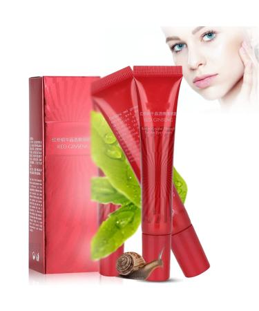 Red Ginseng Snail Crystal Smoothing Dark Circles Cream Dark Circles Moisturizing Cream Red Tiger For Plans Eye Serum 20G