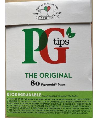 Tea 4x80 bags Original (4 Pack PG Tips Bundle)