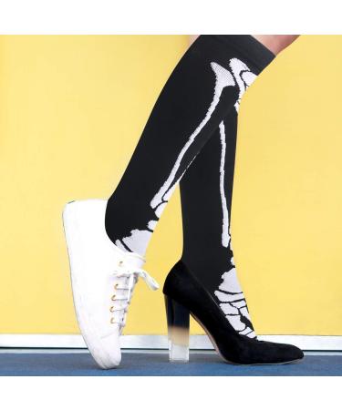 Dreshow 4 Pairs Compression Stockings for Men & Women - Ultimate Blood Circulation Support for Sport Running Cycling & Travel - Size L-XL - Buy Online on GoSupps.com