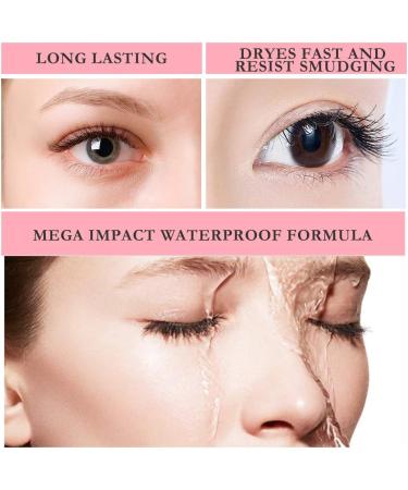 4D Silk Fiber Lash Mascara Waterproof Luxuriously Longer Long-Lasting Smudge-proof Natural & Non-Toxic Ingredients - Buy Online on GoSupps.com