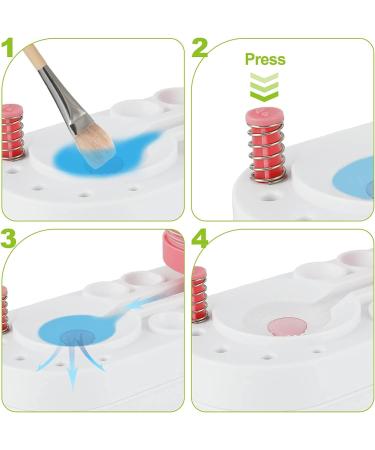 Paint Brush Cleaner & Rinser | 2023 Water Recycling Rinse Cup for Acrylic & Watercolor Paints - Eco-Friendly Pink - Buy Online on GoSupps.com