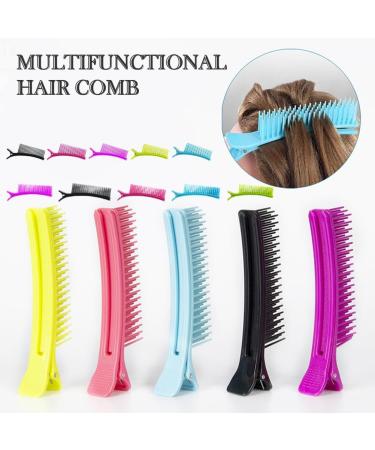 Hair Styling Clip Hair Sectioning Clips Duck-Billed Hair Clips With Comb Professional Comb Clips Grip Hair Hair Sectioning S Black Small - Buy Online on GoSupps.com