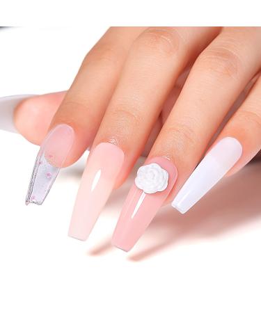AIMEILI Solid Builder Gel Set - Clear Nail Gel for Extensions - 2 Jar Nail Kit for Strong & Durable Gel Nails - Buy Online on GoSupps.com