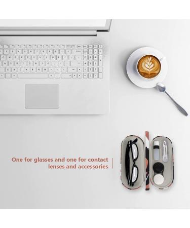 Buy Hemotone 2-in-1 Portable Contact Lens Case & Glasses Holder | Double-Sided Camouflage Design with Integrated Mirror | Ideal for Men & Women - International Shipping Available - Buy Online on GoSupps.com