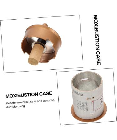 TOVINANNA Moxibustion Box Set - Portable Moxa Burner Case Travel Towels Ceramic & PP Container for Moxibustion Therapy - Buy Online on GoSupps.com