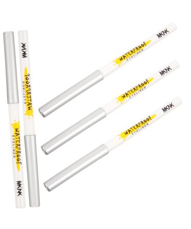 Angoily 5pcs White Lying Silkworm Pen Highlighters White Eyeliner Liquid Eyeshadow Pencil Makeup Stick Matte