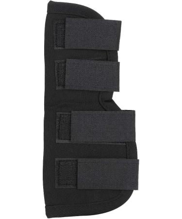 Dog Leg Cover Anti Lick Pet Knee Protective Case Dog Leg Assist Support Pad Wound Recovery Cover(S Black) - Buy Online on GoSupps.com