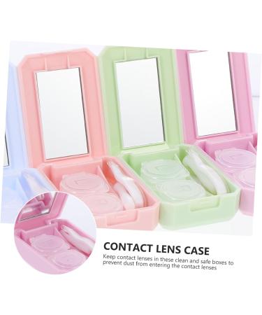 Shop HomsfoU 16-Piece Glass Container Set - Contact Lens Cases & Eye Care Holders for International Shipping - Buy Online on GoSupps.com