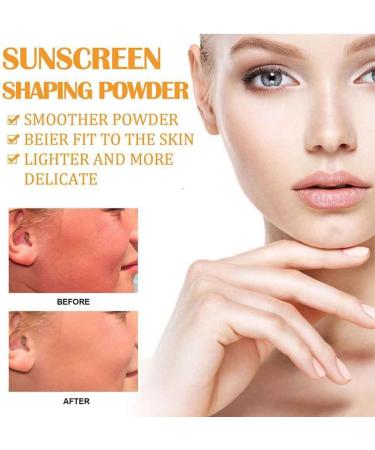 Mineral Sun Protection Setting Powder Spf 50 Lightweight Breathable Long Lasting Sun Protection Fixing Matte Oil Control Makeup Setting Powder (2PC) - Buy Online on GoSupps.com