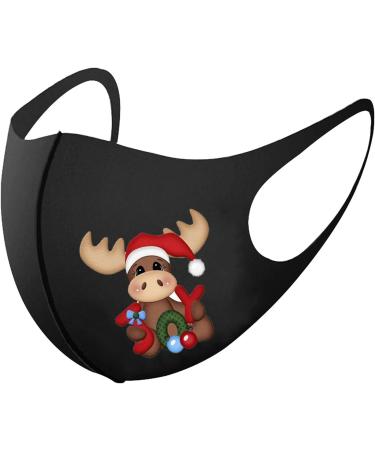 ZQP Christmas Face_Masks for Adults Reusable Washable Flash Diamond Rhinestone Breathable Fashion Cotton Face Balaclavas 1PC 1101-432 - Buy Online on GoSupps.com