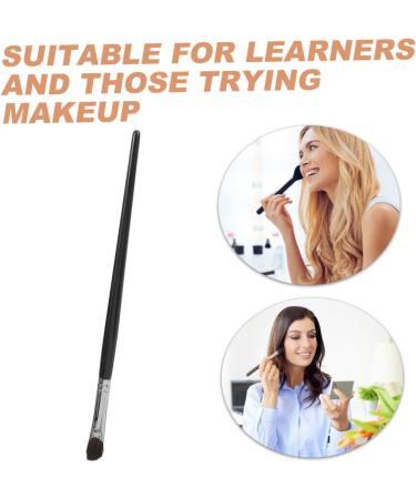 MUSISALY Animal Hair Makeup Brush Makeup Brush for Women Beauty Brushes Makeup Supplies Black - Buy Online on GoSupps.com