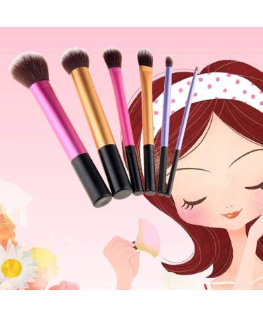 Professional Plastic Handle Makeup Brushes Set - Smooth Powder & Eye Brushes in 3 Colors | International Shipping Available - Buy Online on GoSupps.com