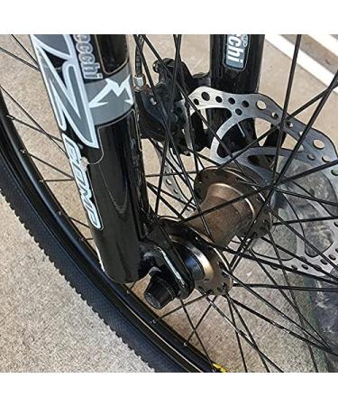 Teyssor 160mm Bike Disc Brake Rotor | 6 Bolts | Silver Finish - Ideal for Road, Mountain, BMX, MTB - Buy Online on GoSupps.com