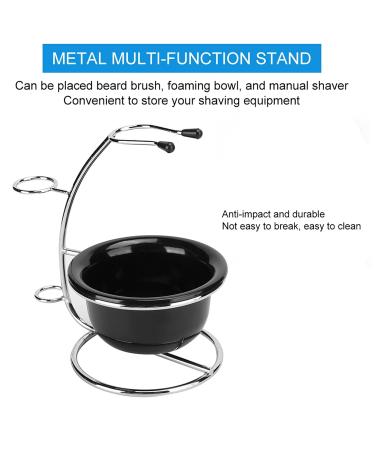 Professional Metal Shaving Stand & Tool Set for Men - Premium Shaving Kit for Perfect Grooming - Buy Online on GoSupps.com