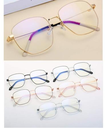 Dauco Blue Light Filter Glasses - Rectangular Anti-Blue Light Computer & Gaming Glasses - Stylish Blue Light Blocking Eyewear - Buy Online on GoSupps.com