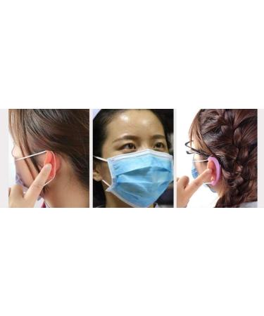 Neuvikter 4 Pcs Mask Strap Extender Anti-Tightening Mask Holder Hook Ear Strap Accessories Ear Grips Extension Mask Buckle Ear Pain Relieved (F3-Green) - Buy Online on GoSupps.com