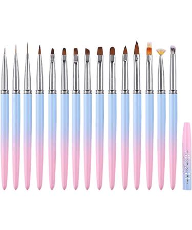 2 Dotting Tools for Nails | Polish Manicure Liner Brush Set 15 Fine Tip Nail Dotting for Salon Home Nail Dotting Outlining Frifer 2 Pcs 15 Sets - Buy Online on GoSupps.com