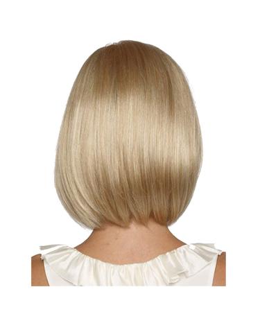 Buy Short Blonde Wig for Women | Natural Synthetic Straight Wigs with Bangs - Perfect for Daily Use - Buy Online on GoSupps.com